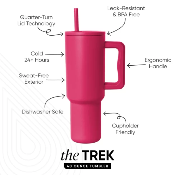 40oz Hot & Cold Thermos Tumbler - Image 3